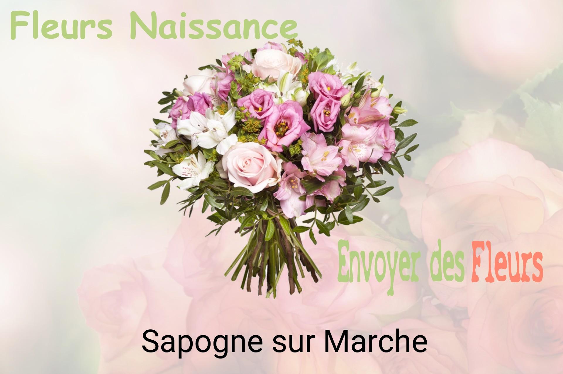 Bouquet de fleurs de naissance livré à Sapogne-sur-Marche
